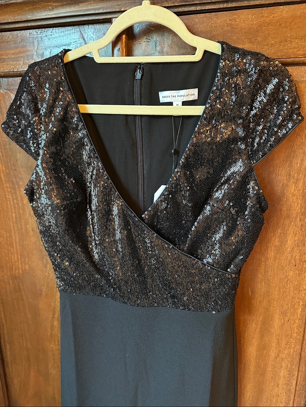 Dress the Population Jaleah Black Sequin dress - Picture 7 of 13